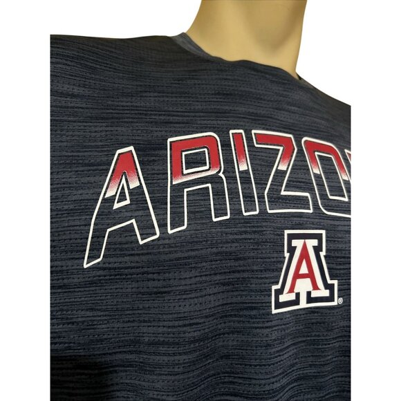 Arizona Wildcats Colosseum Long Sleeve Shirt Men's Blue Gray L New - Picture 3 of 9